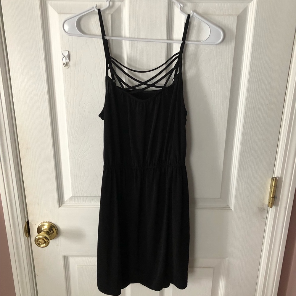Lightweight, Black Strappy Dress